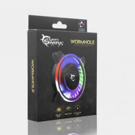 Ventilateur Pc Gaming White Shark Fan Wormhole - (1262-03B-F) Ventilateur Pc Gaming White Shark Fan Wormhole - (1262-03B-F)