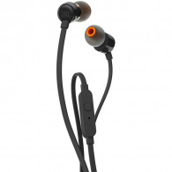 Écouteur JBL Intra-Auriculaire T110 Noir Écouteur JBL Intra-Auriculaire T110 Noir