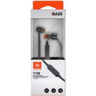 Écouteur JBL Intra-Auriculaire T110 Noir Écouteur JBL Intra-Auriculaire T110 Noir