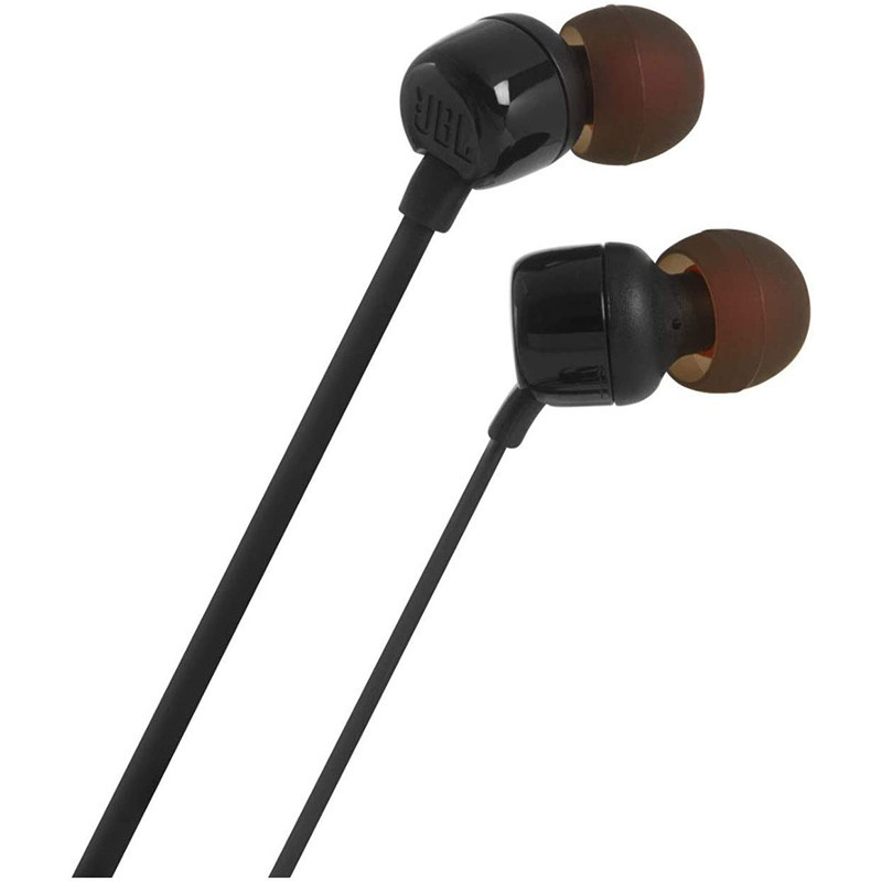 Écouteur JBL Intra-Auriculaire T110 Noir