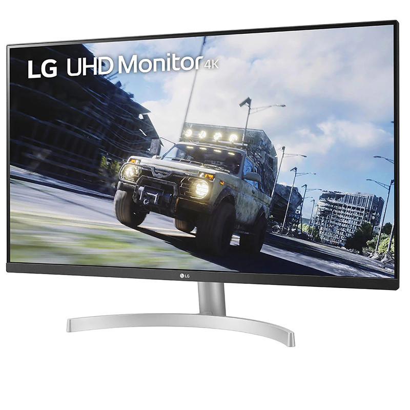 Ecran LG 32'' HDR UHD Avec Freesync Blanc & Noir (32UN500)