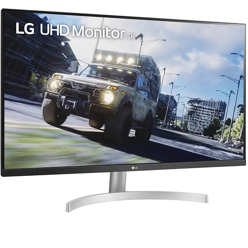 Ecran LG 32'' HDR UHD Avec FREESYNC™ Blanc & Noir