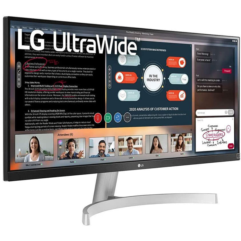 Ecran LG 29" 21:9 Ultrawide WFHD IPS HDR10 Avec FREESYNC