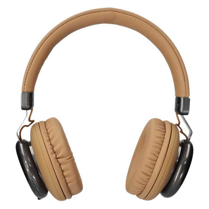 Micro Casque Sans Fil KSIX Marron Pas cher - Spacenet Tunisie