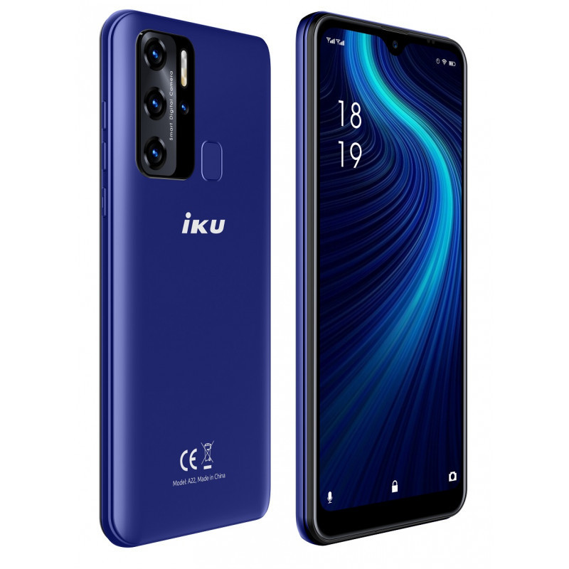 Smartphone IKU A22 2Go 32Go Bleu (IKU-A22-BL)