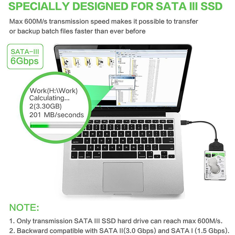 Adaptateur USB 3.0 Vers Sata III