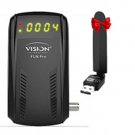 Récepteur Vision Funcam Avec 6 Mois IPTV Smart Plus + 1 Mois IPTV Apolo + 12 Mois SHARING funcam