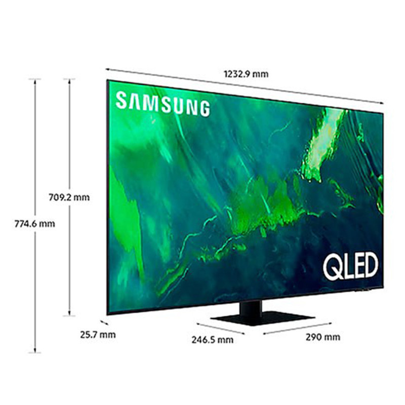 Tv Samsung 75" Qled Plat 4K Uhd Smart Série Q70A UHD WIFI