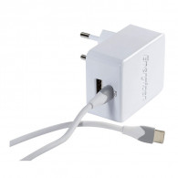 Chargeur Secteur Energizer Pour Smartphone Rapide 18W 1 USB + Câble USB-C