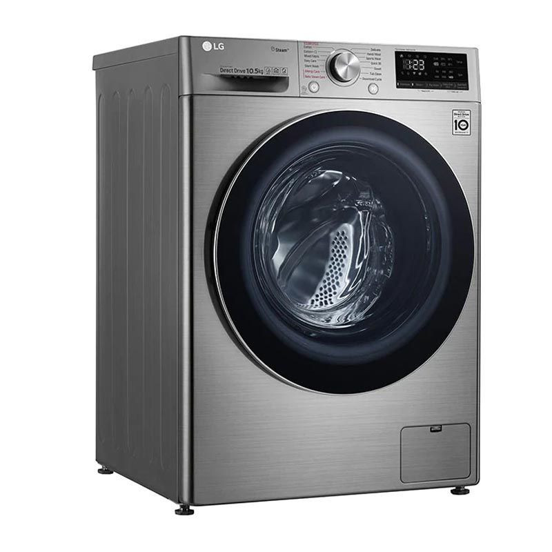 Lave Linge Séchant Frontale LG 10.5Kg Silver (F4V5RGP2T)