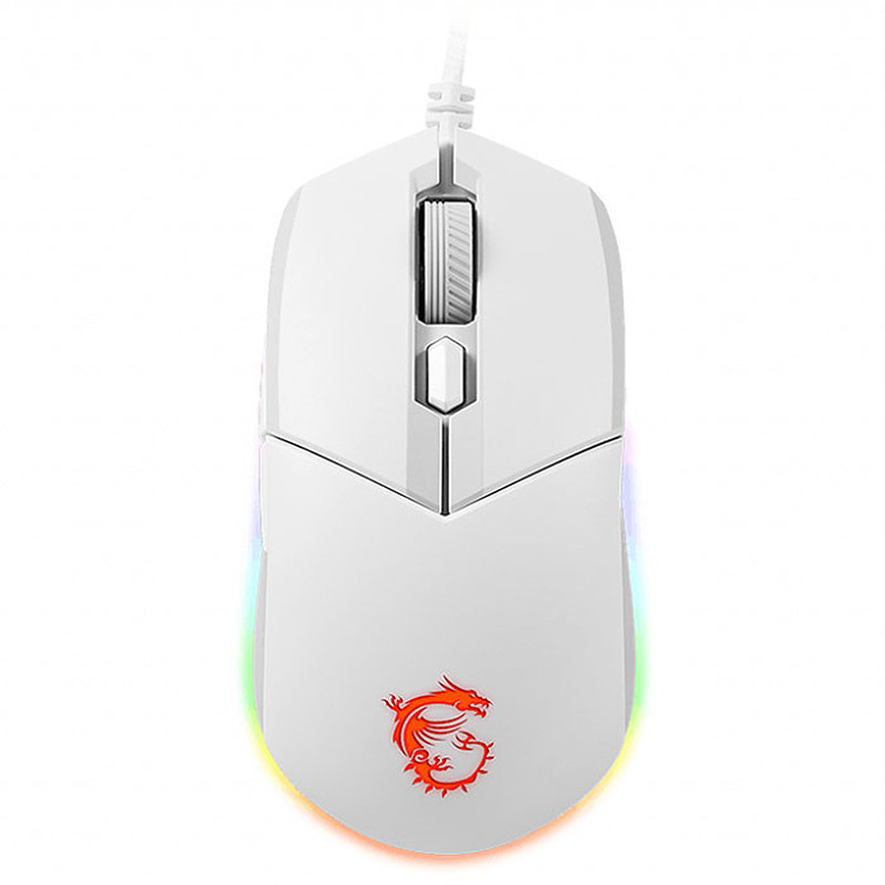 Souris Gaming MSI Clutch GM11 5000 DPI Blanc