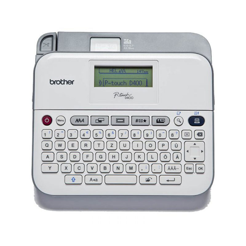 Étiqueteuse Polyvalente Brother Blanc PT-D400AD