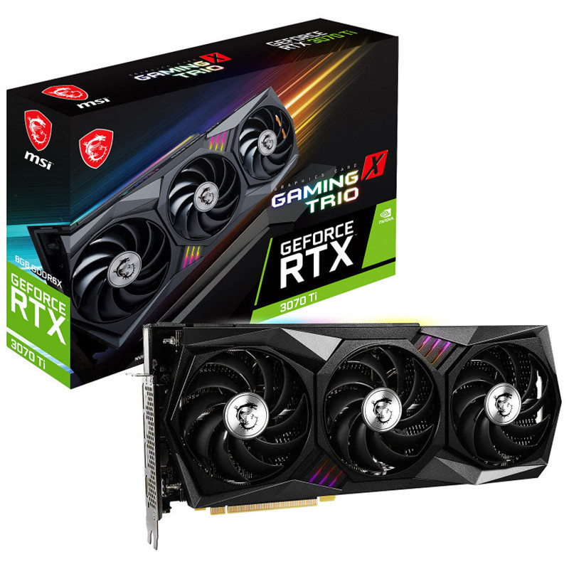 Carte Graphique MSI Nvidia Geforce RTX 3070 Ti Ventus 3X 8Go