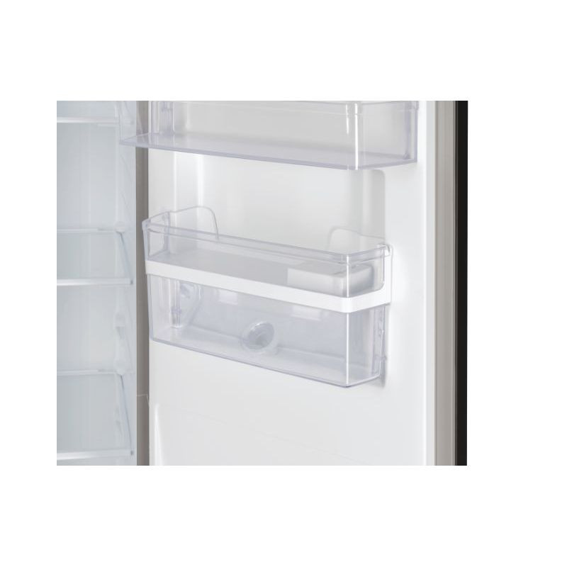 Réfrigérateur Hoover Side By Side 432 Litres Nofrost Silver (HSF818FXW)