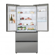 Réfrigérateur Hoover Side By Side 432 Litres Nofrost Silver (HSF818FXW)