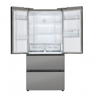 Réfrigérateur Hoover Side By Side 432 Litres Nofrost Silver (HSF818FXW)