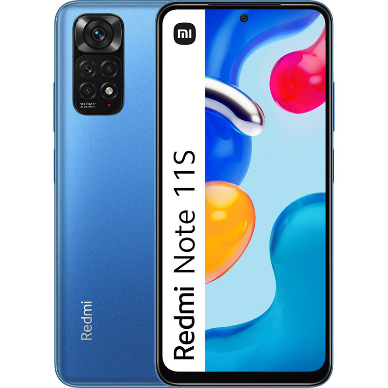 Smartphone Xiaomi Redmi Note 11S 8Go 128Go Bleu Smartphone Xiaomi Redmi Note 11S 8Go 128Go Bleu