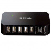 Hub 7 Ports USB 2.0 D-Link (DUB-H7) Avec Alimentation