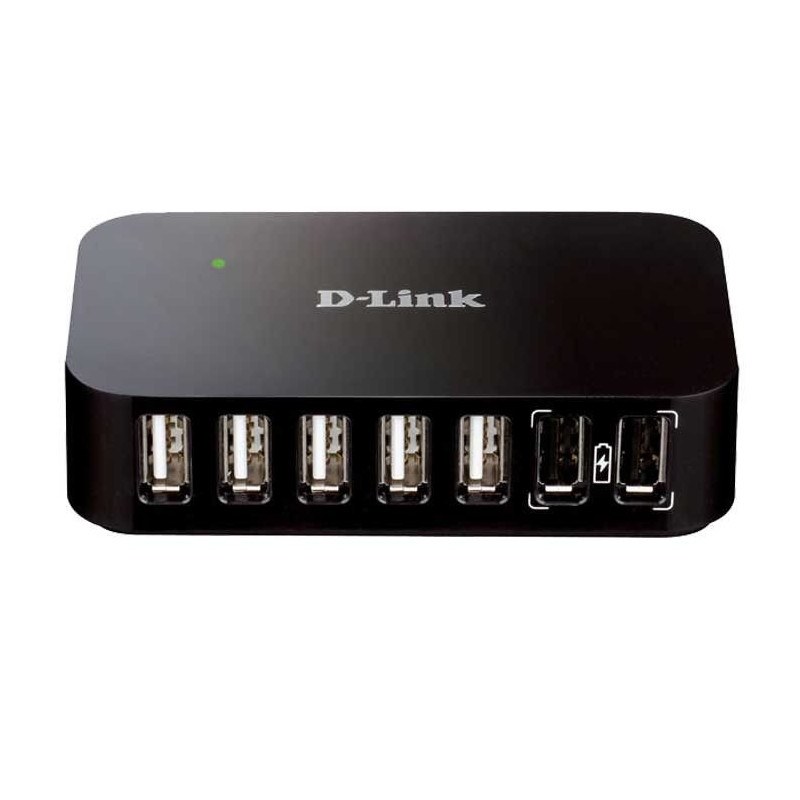 Hub 7 Ports USB 2.0 D-Link (DUB-H7) Avec Alimentation