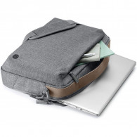 Sacoche HP Topload Pour PC Portable 15.6" Gris (1A213AA) Sacoche HP Topload Pour PC Portable 15.6" Gris (1A213AA)
