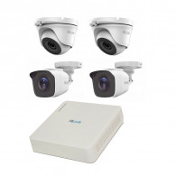 Pack De 4 Camera Surveillance Hilook 2MP HD + DVR 4 Canaux