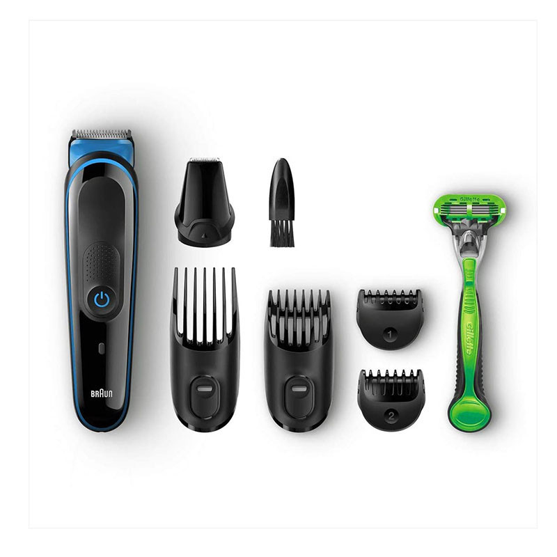 Tondeuse A Barbe Braun 7en1 MGK3242 Noir (BRTD0594)