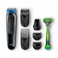 Tondeuse A Barbe Braun 7en1 MGK3242 Noir (BRTD0594) Tondeuse A Barbe Braun 7en1 MGK3242 Noir (BRTD0594)