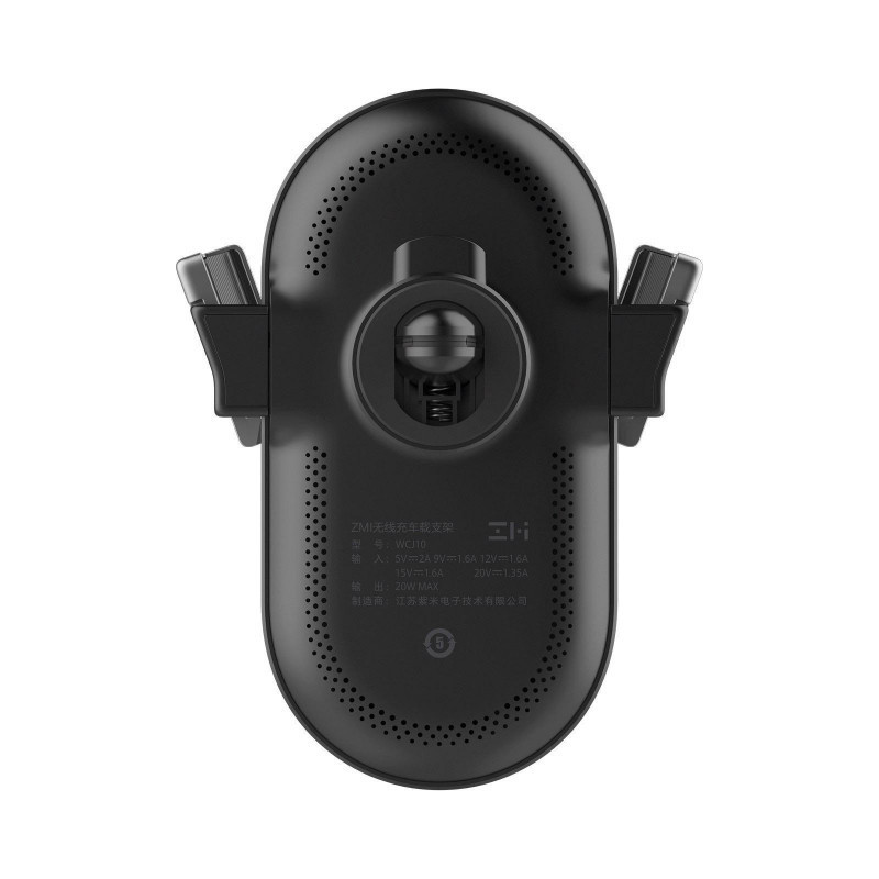 Support Voiture & Chargeur Sans Fil Xiaomi Mi Noir (24792)