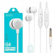 Écouteurs Filaire Celebrat G4 Avec Micro Blanc