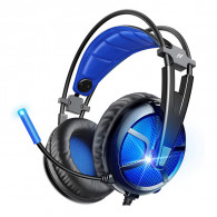 Micro Casque Gaming Abkoncore B581Bleu