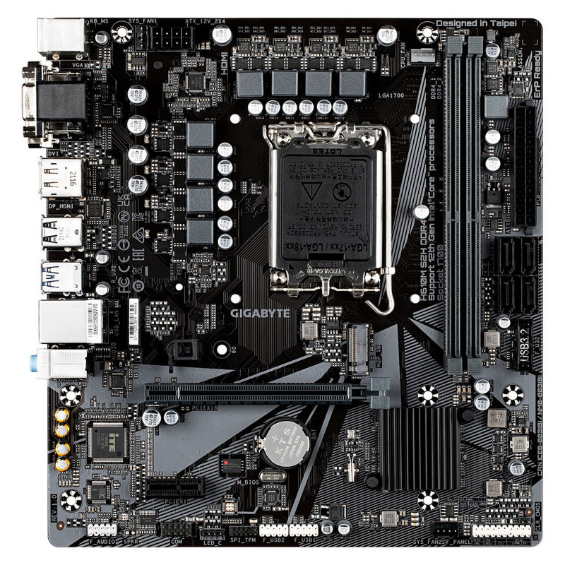 Carte Mère Gigabyte H610 VRM Socket LGA 1200