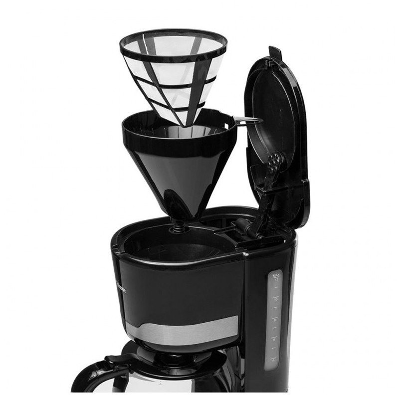 Cafetière électrique Tristar 1000W Noir (CM-1249)