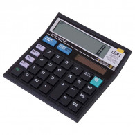 Calculatrice Deli 12 Chiffres Noir E39231 Calculatrice Deli 12 Chiffres Noir E39231