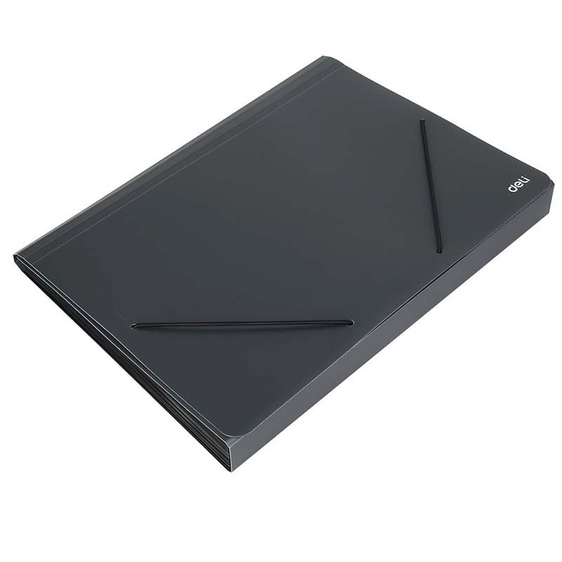 Organiseur Deli13 Compta A4 Assorties E5551