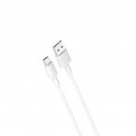 Câble Chargeur Xo NB156 Braided USB Vers Lightning Blanc