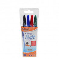 Pochette 4 Stylo A Bille Bic Soft Pochette 4 Stylo A Bille Bic Soft