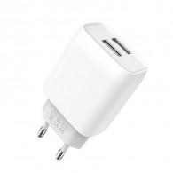 Chargeur Mural XO L57 2 USB 2,4A Pour Type C Blanc