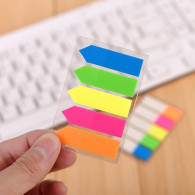 Stick Note Flèche 5 Couleurs PP Fluo