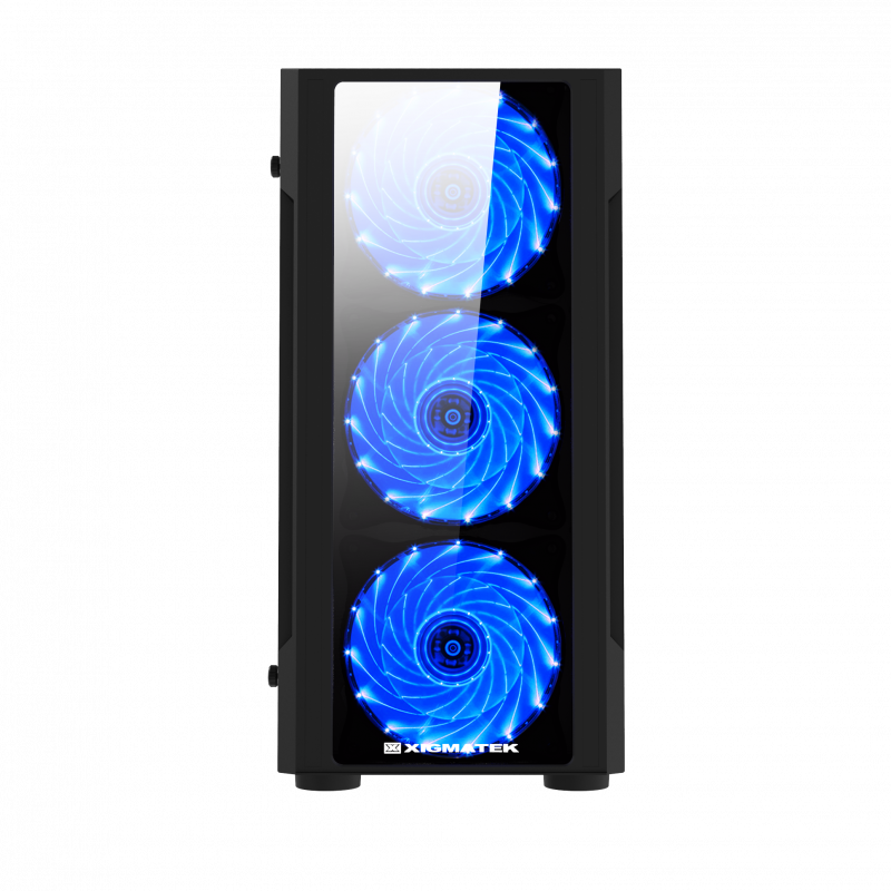 Boitier Gamer Xigmatek Scorpio II Mini Tour Led Bleu (EN43606) Boitier Gamer Xigmatek Scorpio II Mini Tour Led Bleu (EN43606)
