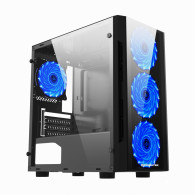 Boitier Gamer Xigmatek Scorpio II Mini Tour Led Bleu (EN43606) Boitier Gamer Xigmatek Scorpio II Mini Tour Led Bleu (EN43606)