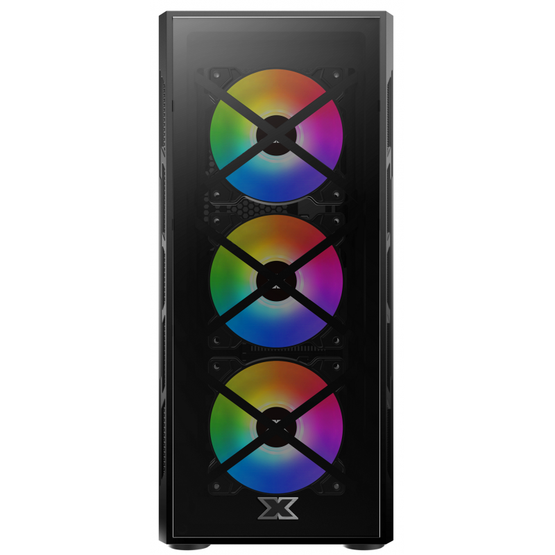 Boitier Gamer Xigmatek Coolbox RGB Noir (EN46805) Boitier Gamer Xigmatek Coolbox RGB Noir (EN46805)