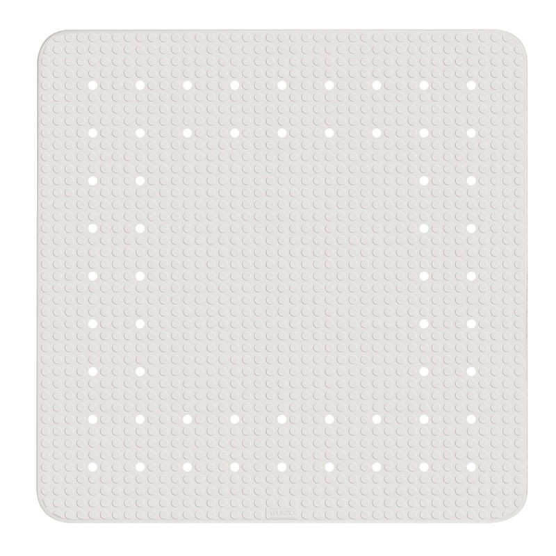 Tapis De Douche Wenko Mirasol 54x54 cm Blanc