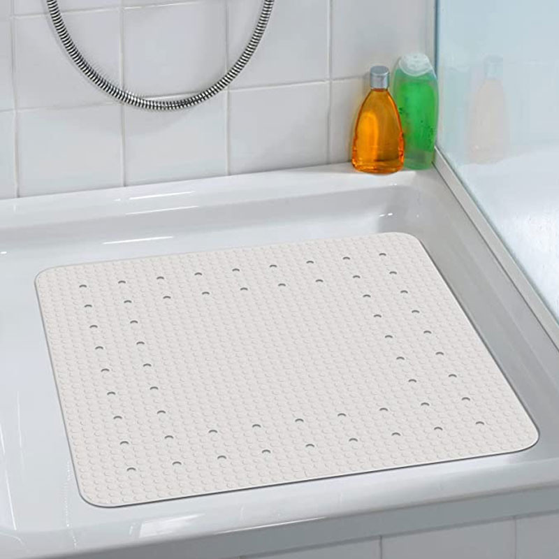 Tapis De Douche Wenko Mirasol 54x54 cm Blanc