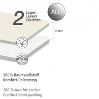 Housse De Repassage Wenko Revêtement Aluminium + 100% Couche Housse De Repassage Wenko Revêtement Aluminium + 100% Couche