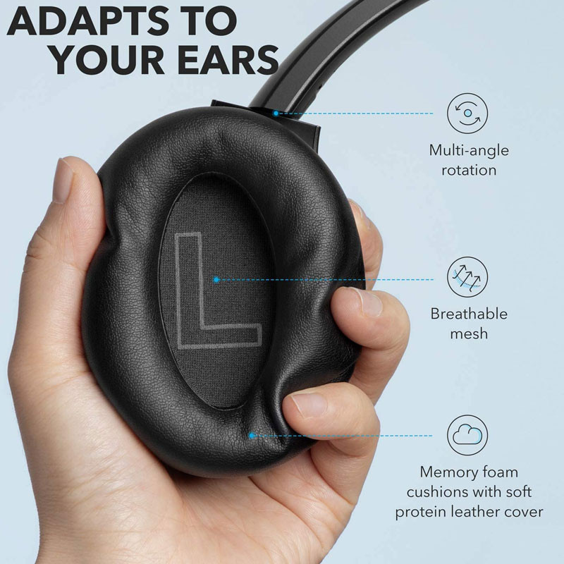 Micro Casque Anker Soundcore Life Q20 BT-Noir
