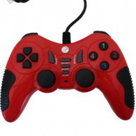 Manette De Jeux USB Game PAD V Avec Analog Rouge & Noir
