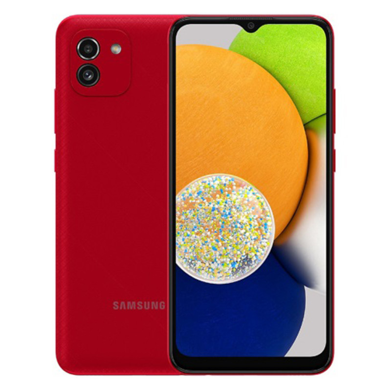 Smartphone Samsung Galaxy A03 4Go 64Go Rouge