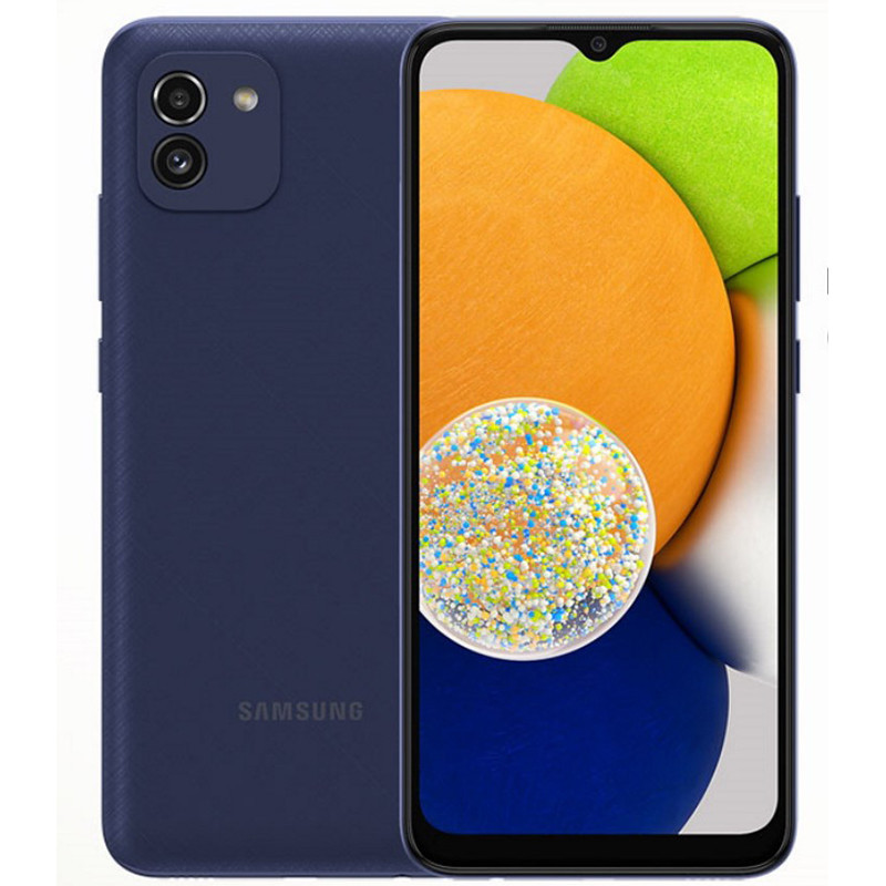 Smartphone Samsung Galaxy A03 4Go 128Go Bleu Smartphone Samsung Galaxy A03 4Go 128Go Bleu