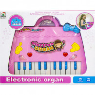 Piano En Coffret Electron Organ Rose Piano En Coffret Electron Organ Rose