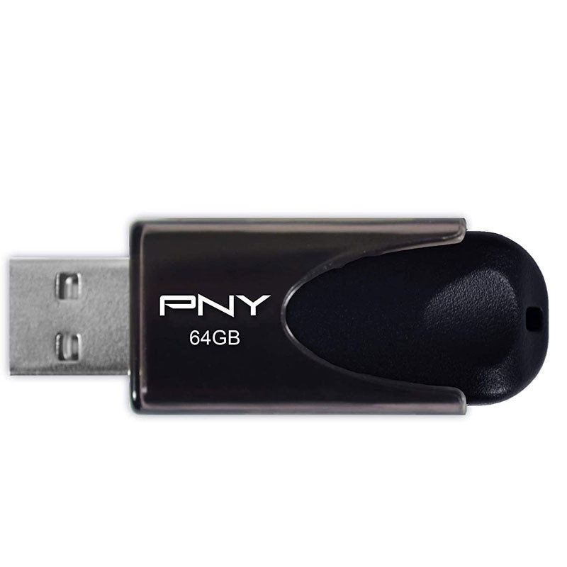 Clé USB PNY 64Go Attaché Noir